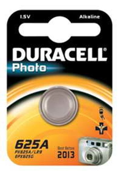 Duracell Photo 625A Щелочной 1.5В батарейки