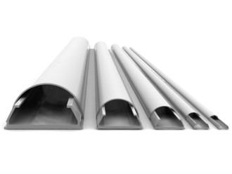 Multibrackets M Universal Cable Cover White 80mm W - 1600mm L