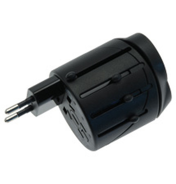 Cellular Line World Travel Adapter Black power adapter/inverter
