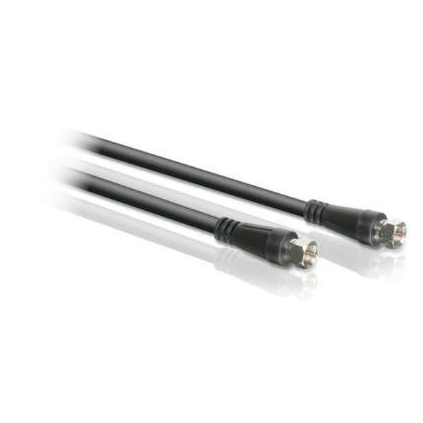 Philips SWV2848W 15m F-Plug F-Plug Black coaxial cable