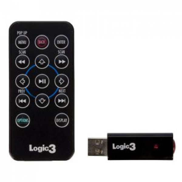Logic3 PS3 Blu-ray / DVD Remote Control remote control