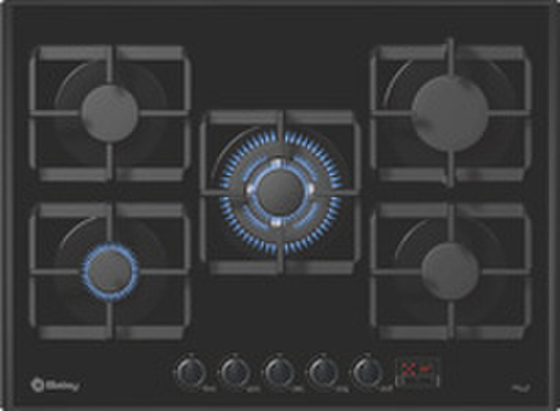 Balay 3ETG-399 N built-in Gas hob Black