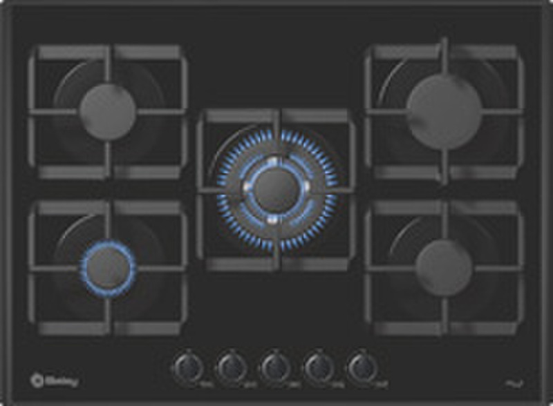 Balay 3ETG-397 B Встроенный Gas hob Черный