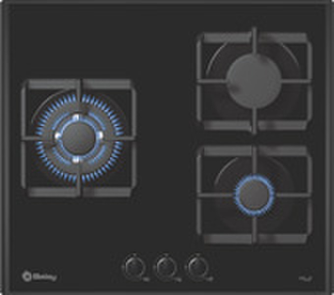 Balay 3ETG-395 B Встроенный Gas hob Черный