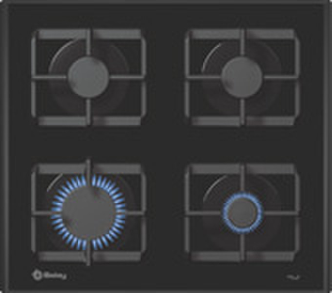 Balay 3EFG-394 N built-in Gas hob Black