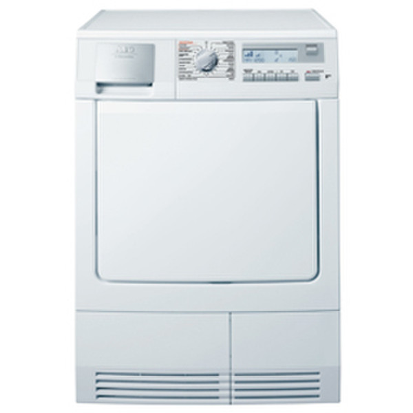 AEG T-58860 freestanding Front-load 8kg White tumble dryer