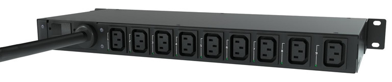 Vertiv Liebert MPH, Managed Rack PDU Black power distribution unit (PDU)