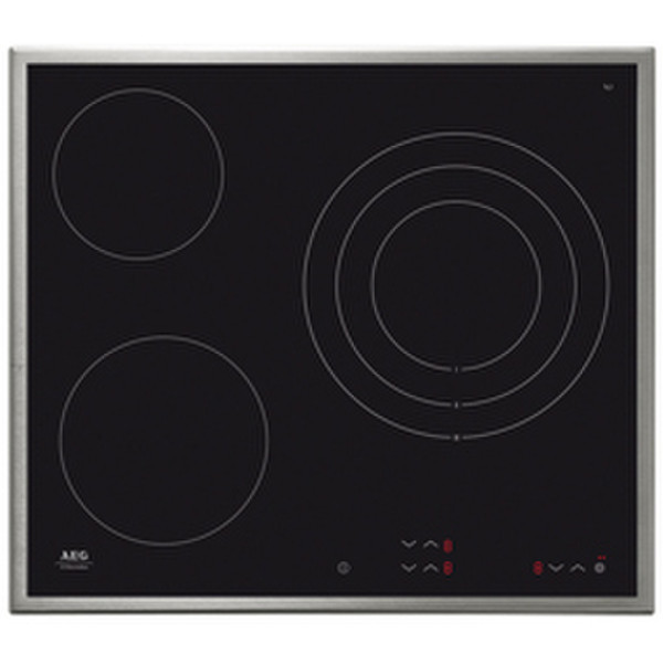 AEG 64130-K-mn Встроенный Ceramic hob Черный