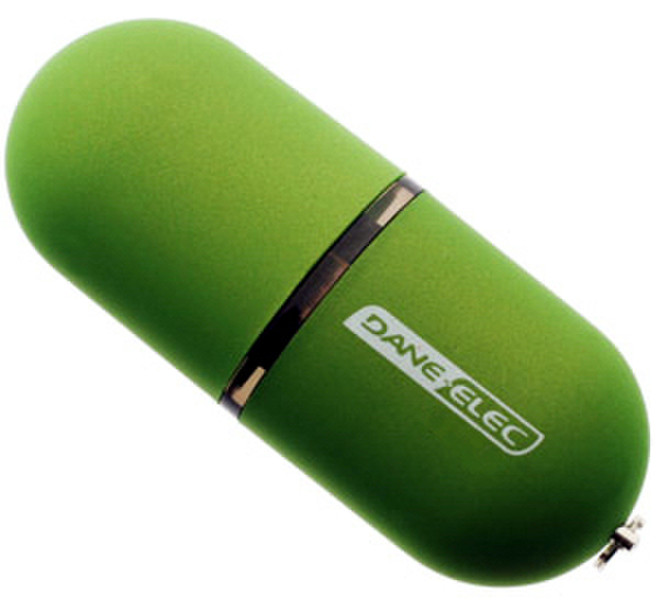 Dane-Elec zMate Pen 4GB 4ГБ USB 2.0 Тип -A Зеленый USB флеш накопитель
