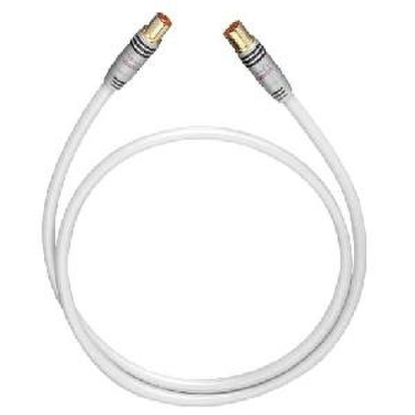 OEHLBACH 2211 1m White coaxial cable