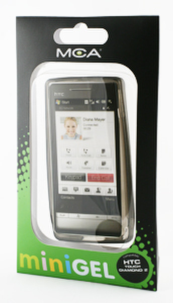 MCA Gel Case HTC Diamond 2 Black
