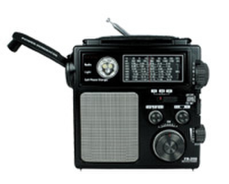 Eton FR 250 Black Tragbar Analog Schwarz Radio