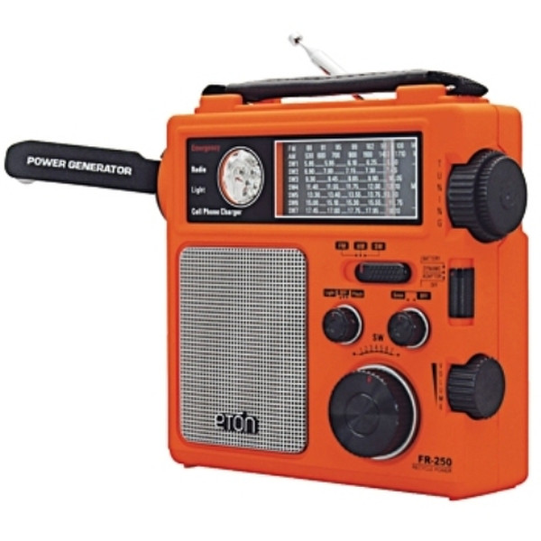 Eton FR 250 Orange Портативный Аналоговый Оранжевый радиоприемник