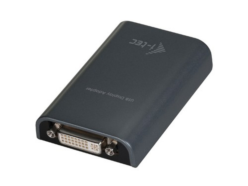 iTEC USB2HDTRIO mini-USB type A DVI-I Черный кабельный разъем/переходник