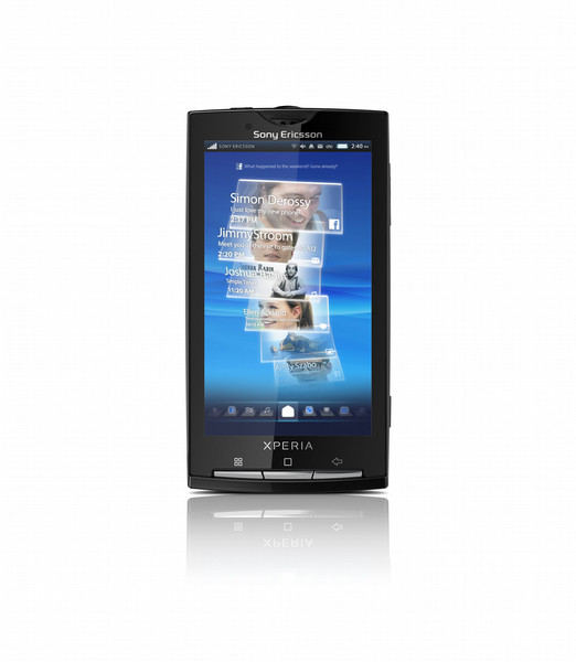Sony Xperia X10 Dual SIM Black smartphone