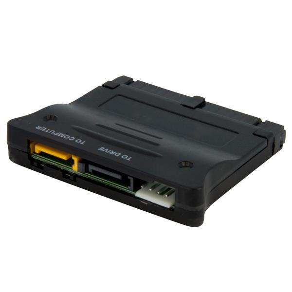 StarTech.com PATA2SATA3 2 x SATA Data 7 pin M/1 x IDE 40 pin F SP4 M Черный кабельный разъем/переходник