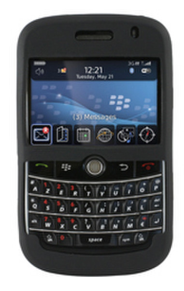 MCA Silicon Case Blackberry 9000 Schwarz