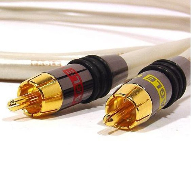 Eagle MC 100- NF 0.5m 0.5м RCA RCA Белый аудио кабель