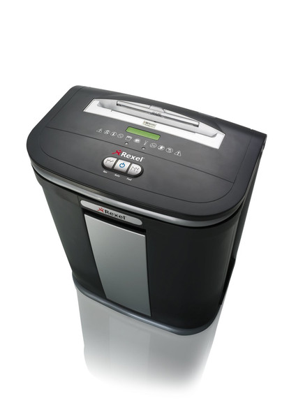 Rexel Mercury RSM1130 Micro-cut shredding Черный, Cеребряный измельчитель бумаги