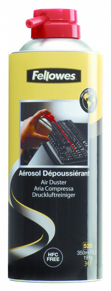 Fellowes 9974906 Tastaturen Equipment cleansing air pressure cleaner 350ml Reinigungskit