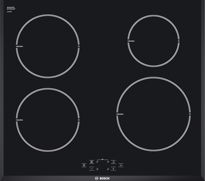 Bosch PIE651R14E Встроенный Induction hob Черный плита