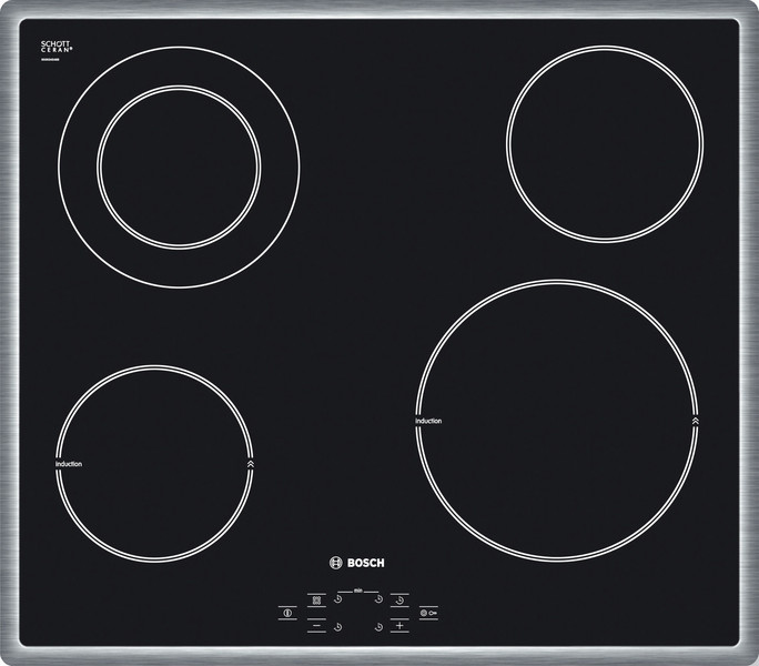 Bosch PIF645R14E Встроенный Electric hob Черный плита