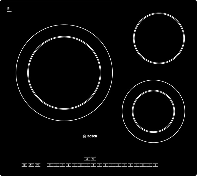 Bosch PKK601N14D Eingebaut Ceramic hob Schwarz Kochfeld