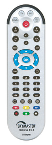 Skymaster Universal 4 in 1 Remote Control remote control