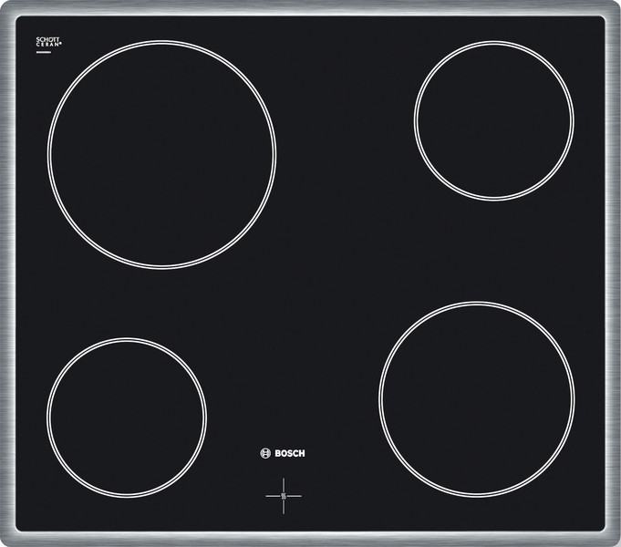 Bosch NVE645H14E Встроенный Ceramic hob Черный плита