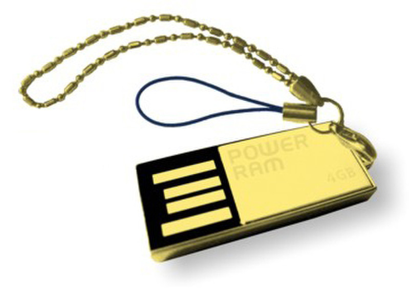MCA USB Gold Stick 4Gb 4GB USB 2.0 Typ A USB-Stick