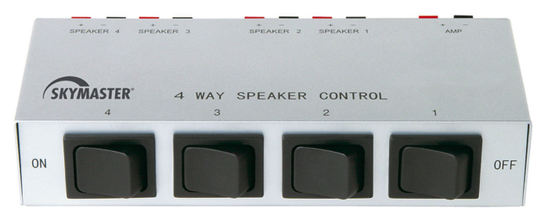 Skymaster 4-way loudspeaker switching console