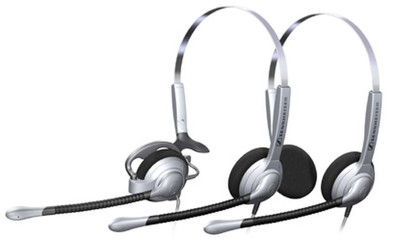 Sennheiser SH 340 Monophon Verkabelt Grau Mobiles Headset