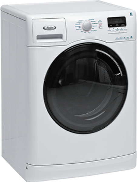 Whirlpool Green 1400 freestanding Front-load 7kg A White washing machine