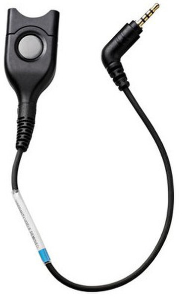 Sennheiser CCEL 192 0.2m 2.5mm 4-pin Black mobile phone cable