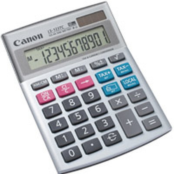 Canon LS-103TC Tasche Einfacher Taschenrechner Grau