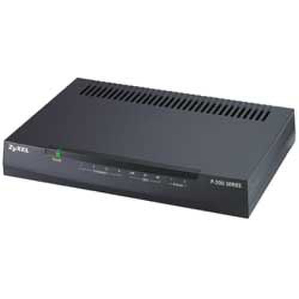 ZyXEL Prestige 202H Plus v2 Ethernet LAN Black wired router