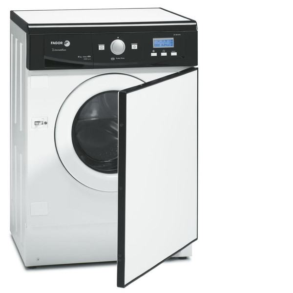 Fagor 3F-3610 PN freestanding Front-load 6kg 1000RPM A+ Black,White washing machine