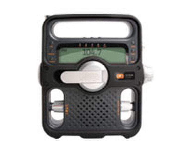 Eton FR 550 Black Tragbar Analog Schwarz Radio