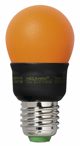 Megaman Party Color 7W 7W fluorescent bulb