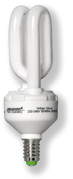 Megaman Petit Economy 14W 14Вт люминисцентная лампа