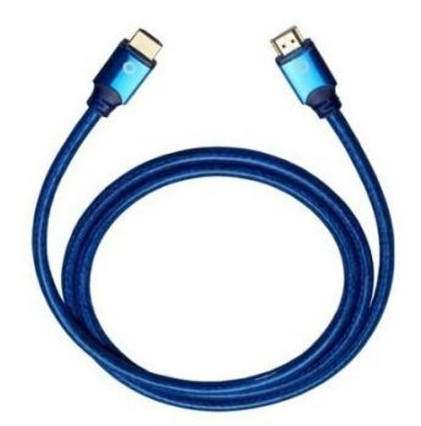 OEHLBACH Blue Magic HDMI cable 1.5m 1.5m HDMI HDMI Blau HDMI-Kabel