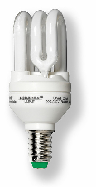 Megaman Liliput Longlife 8W 8W fluorescent bulb