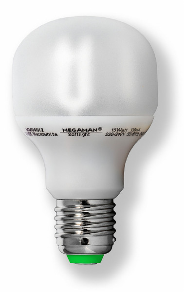 Megaman Soft-Light 15W 15W fluorescent bulb