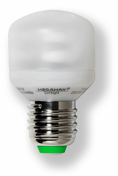 Megaman Soft-Light 7W 7W fluorescent bulb