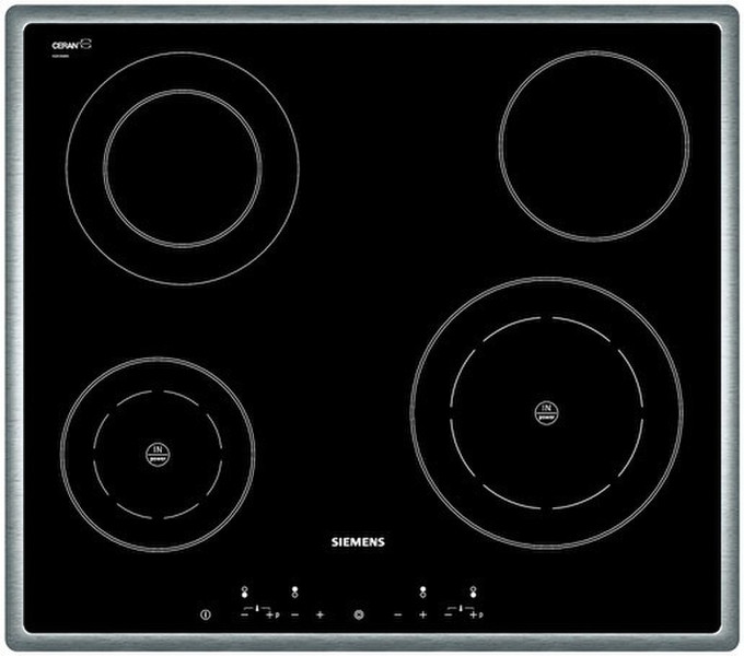 Siemens EH755501E Встроенный Combi hob Черный плита