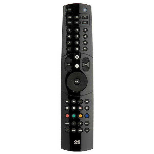 One For All URC 7525 (Digital 2) Black remote control