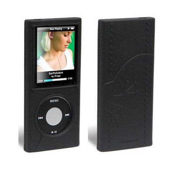 ifrogz 4th Gen Nano Silicone Wrapz Schwarz