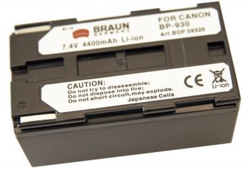 Braun B110 BDP-CBP930 Литий-ионная (Li-Ion) 4400мА·ч 7.4В аккумуляторная батарея