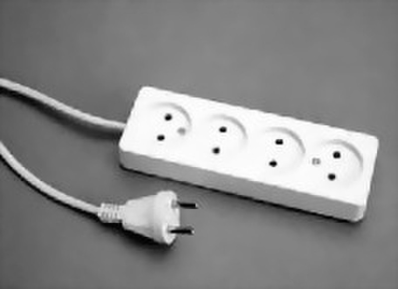 Auviparts Power block 4 x outlet 4AC outlet(s) 1.5m power extension