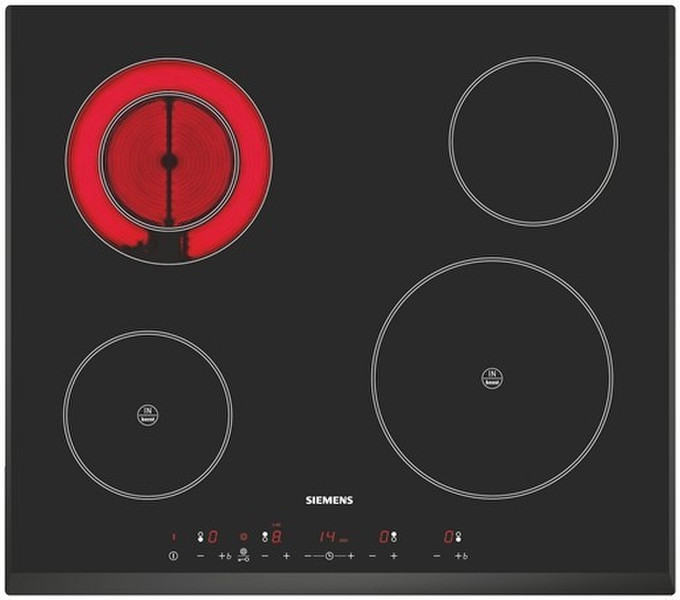 Siemens EH651TF11E Eingebaut Combi hob Schwarz Kochfeld